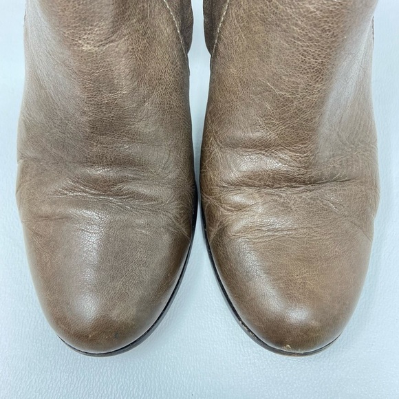 Cole Haan D41599 Grand OS Brown Leather Zip Ankle Boots Womens Size 9.5B. - Picture 7 of 13